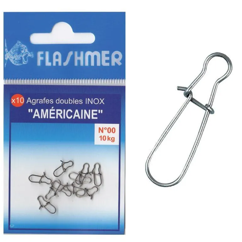 Agrafe Flashmer Americaine - Par 10
