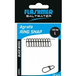 Agrafe Flashmer Ring Snap - Par 10
