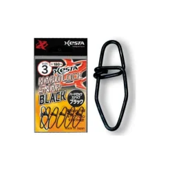 Agrafe Xesta Hard Lock Snap Black - Pack