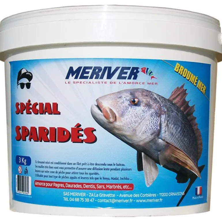 Amorce Meriver Broumé Mer Spécial Sparidés - 3Kg