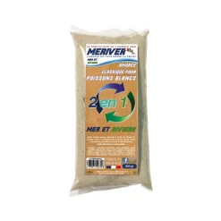 Amorce Meriver Classique Poisson Blanc 2 En 1 - Mer Et Rivière