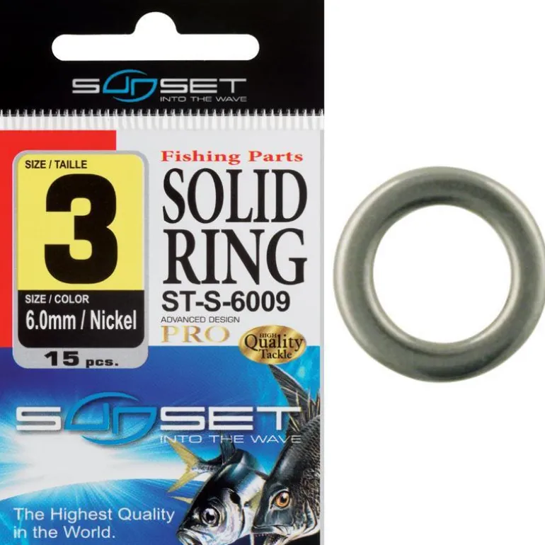 Anneaux Sunset Solid Ring St-S-6009 - Par 15