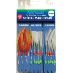 Bas De Ligne Flashmer Best Of Spécial Maquereau - Par 3