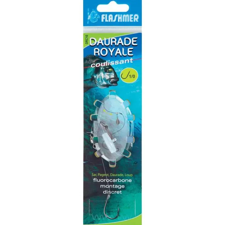 Bas De Ligne Flashmer Daurade Royale Coulissant Renforce