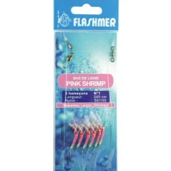 Bas De Ligne Flashmer Pink Shrimp