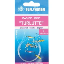 Bas De Ligne Flashmer Turlutte Potences Fixes
