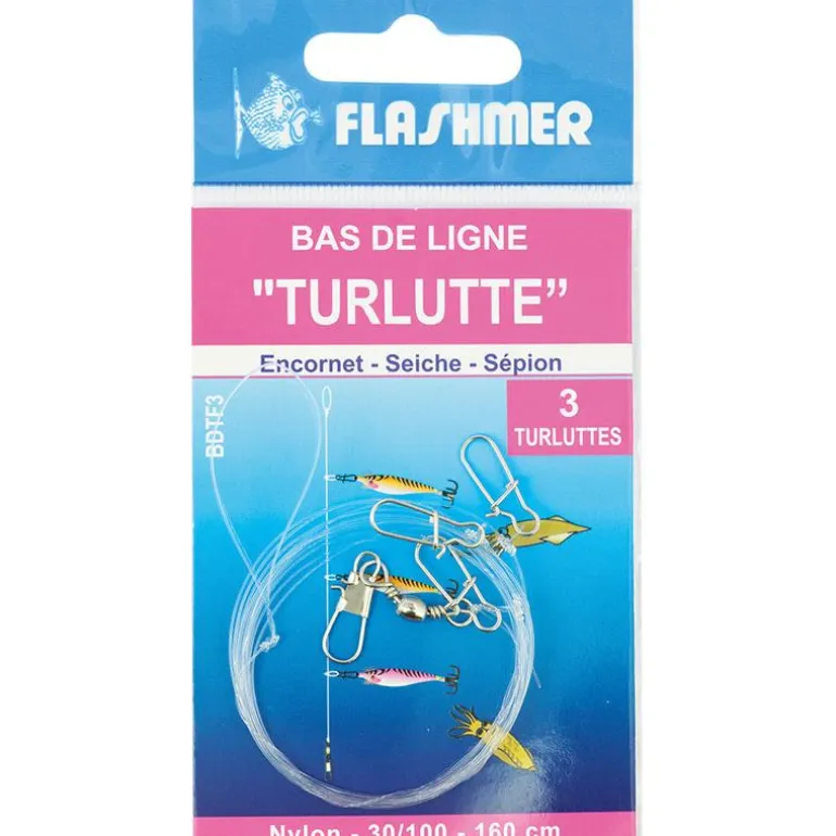 Bas De Ligne Flashmer Turlutte Potences Fixes