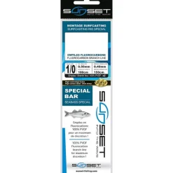 Bas De Ligne Sunset Surfcasting Rs Competition 2X Special Bar / Fluoro