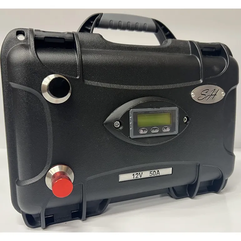 Batterie Lithium Ion Sh Lithium Gamme Haute Performance Brushless - 12V50a + Chargeur