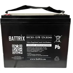 Batterie Étanche Battrix Cyclic 12V 85Ah Pour Moteur