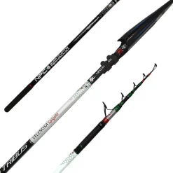 Canne Surf Télescopique Npc Velenosa Spigola