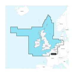 Carte Navionics + Large Sd Royaume-Uni, Irlande Et Pays-Bas