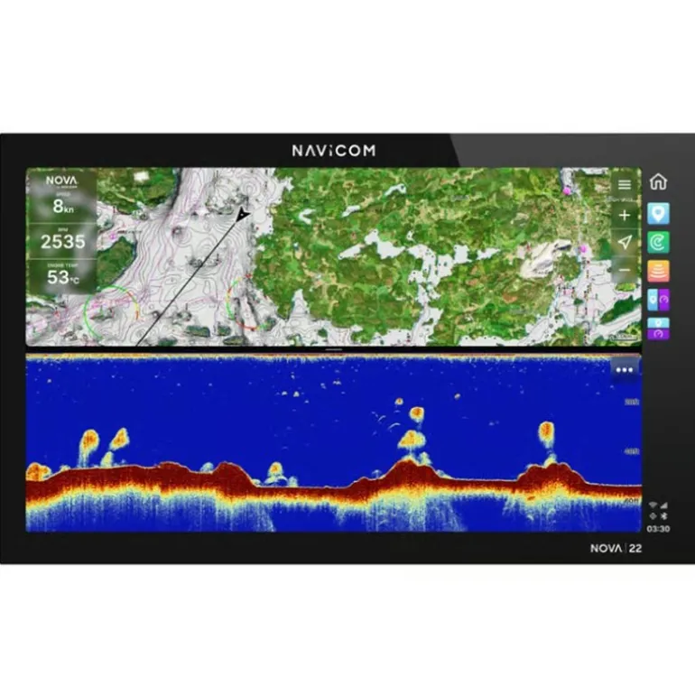 Écran Gps Multifonction 22” Nova À Encastrer