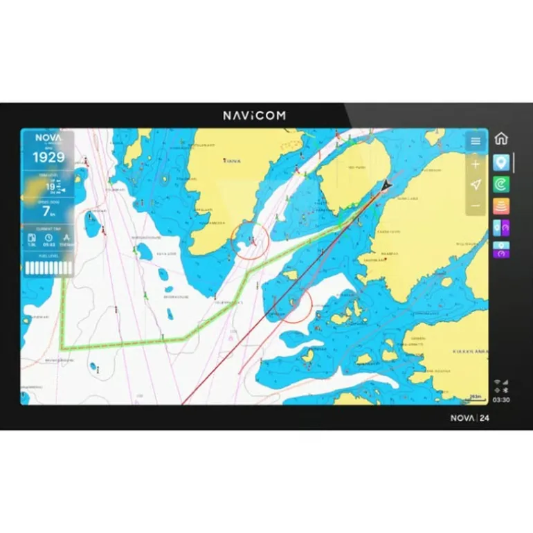 Écran Gps Multifonction 24” Nova À Encastrer