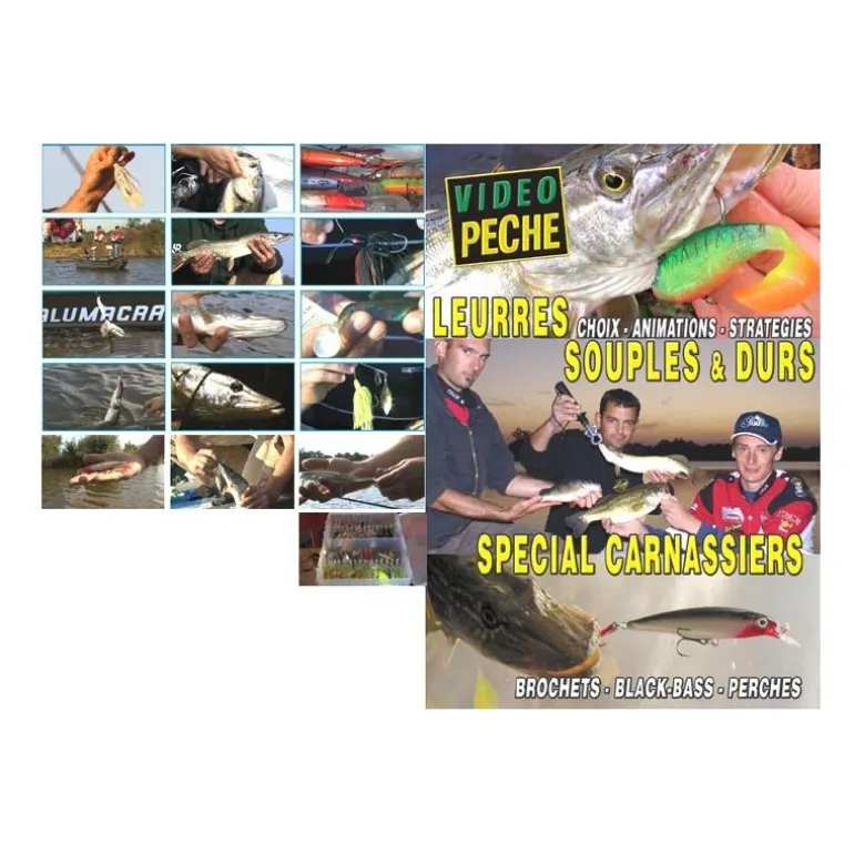 Dvd - Leurres Souples Et Durs Special Carnassiers
