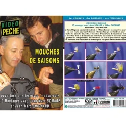 Dvd - Mouches De Saison Avec Jean-Marc Chignard Et Jean-Marc Somare - Peche A La Mouche - Video Peche