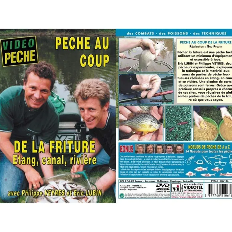 Dvd - Pêche Au Coup De La Friture