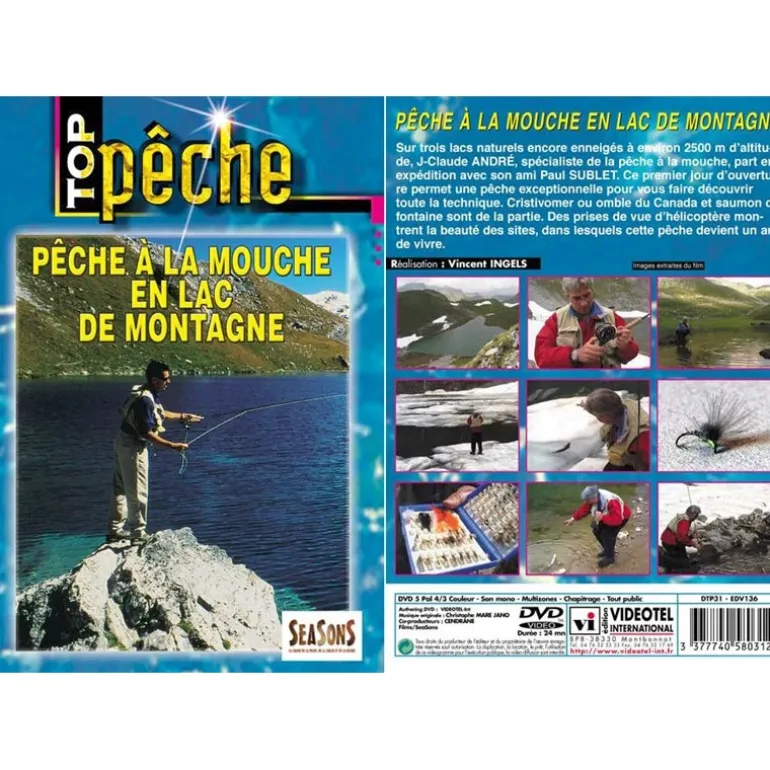 Dvd - Peche À La Mouche En Lac De Montagne