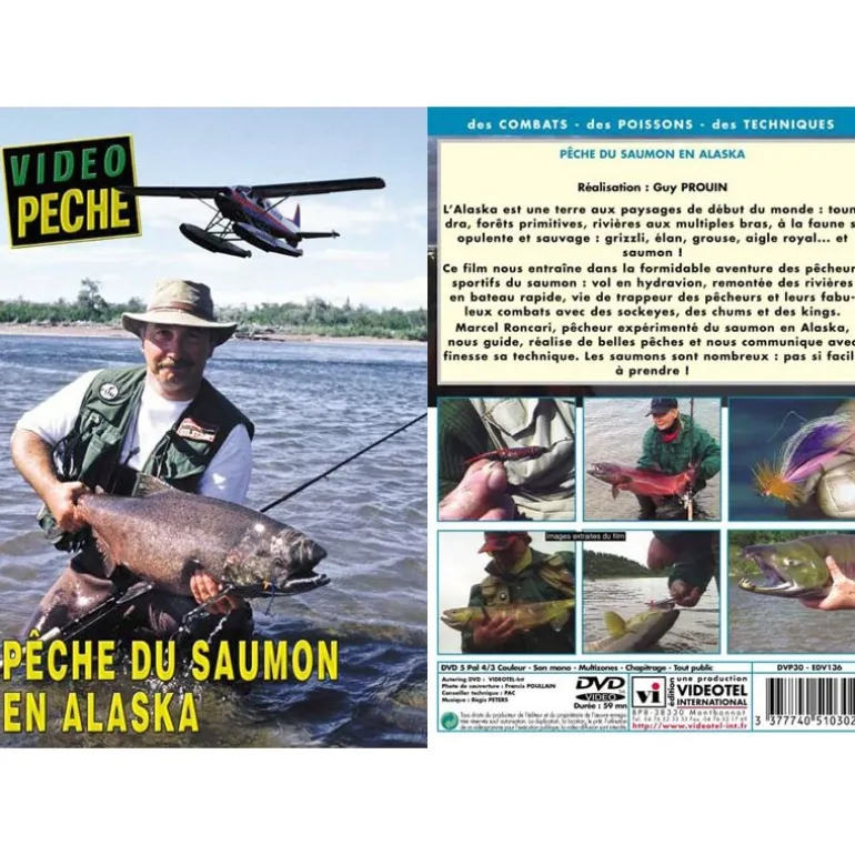 Dvd - Peche Du Saumon En Alaska