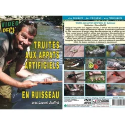 Dvd - Truites Aux Appats Artificiels En Ruisseau Avec Laurent Jauffret