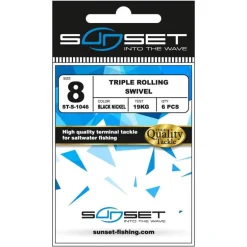Emerillon Rolling Sunset Triple Rolling Swivel St-S-1046