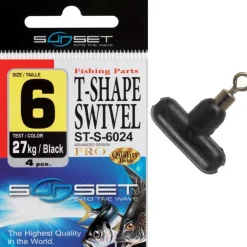 Emerillon Rotatif Mer Sunset T-Shape Swivel St-S-6024 - Par 4