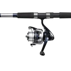Ensemble Télescopique Shakespeare Salt Seabass Searcher Combo Set