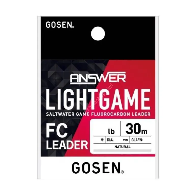 Fluorocarbone Gosen Answer Lightgame Fc - 30M
