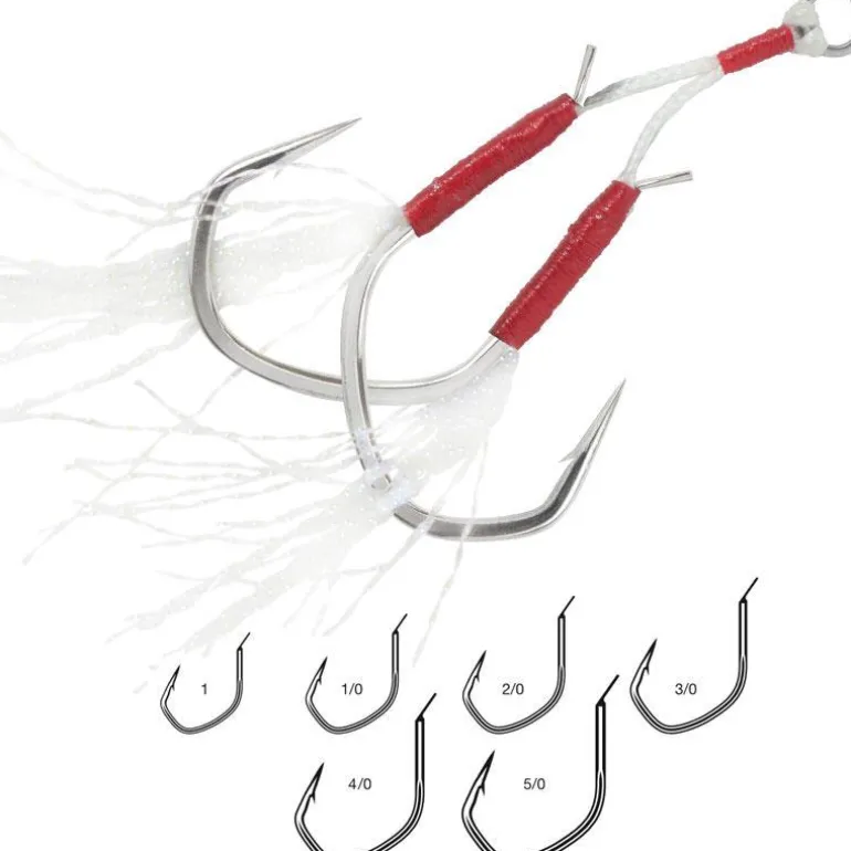 Hamecon Assist Hook Vmc Light Jigging 7117Ah