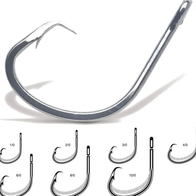 Hamecon Mer Vmc Circle Sport 3X Renforce 8382 - Black Nickel