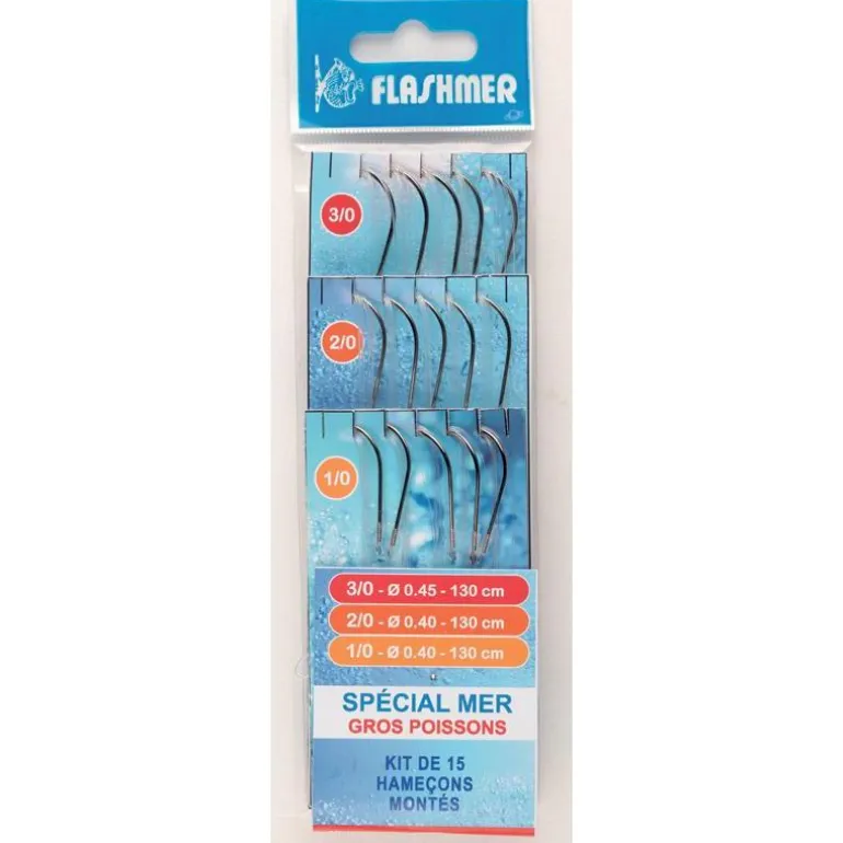 Hamecons Montes Flashmer Special Mer Gros Poissons