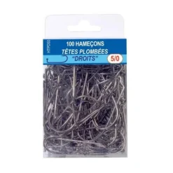 Hameçon Flashmer Tête Plombée 90° - Par 100
