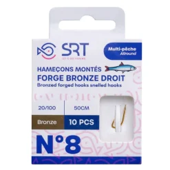 Hameçon Monté Srt Forge Bronze Droit