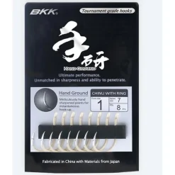 Hameçon Simple Bkk Chinu-R Hand Ground
