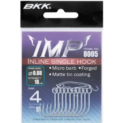 Hameçon Simple Bkk Imp 8005