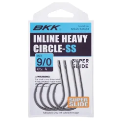 Hameçon Simple Bkk Ss Inline Heavy Circle
