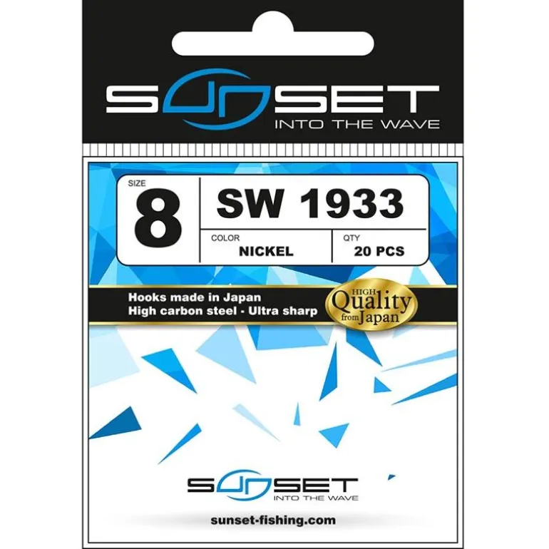 Hameçon Simple Sunset Sunhooks Sw 1933Ni