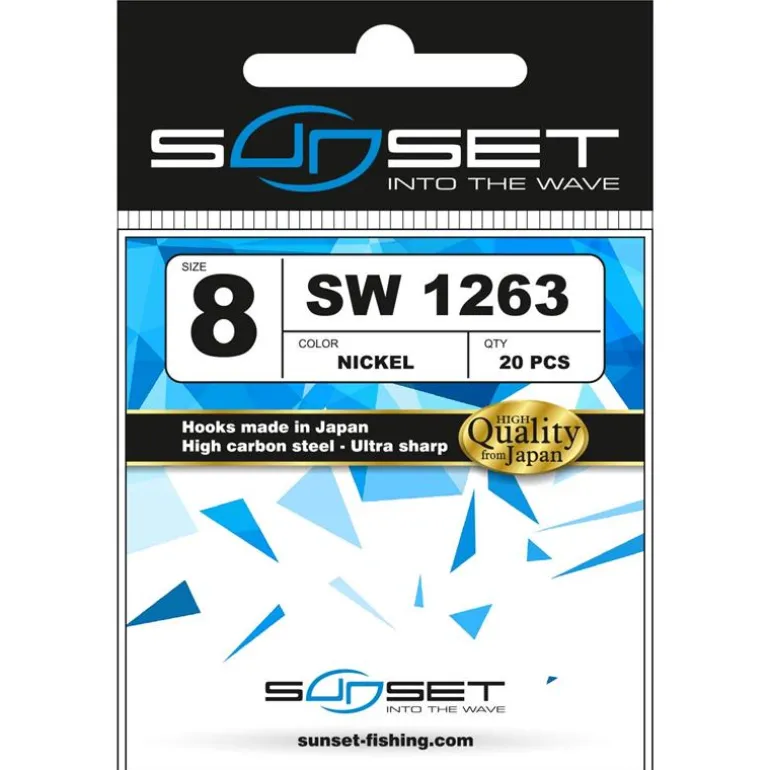 Hameçon Simple Sunset Sunhooks Sw 1263Ni