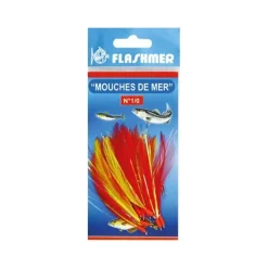 Hameçons Montés Flashmer Mouches De Mer