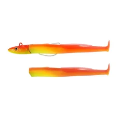 Kit Leurre Souple Arme Fiiish Combo Black Eel 200 + Tete Plombee Offshore