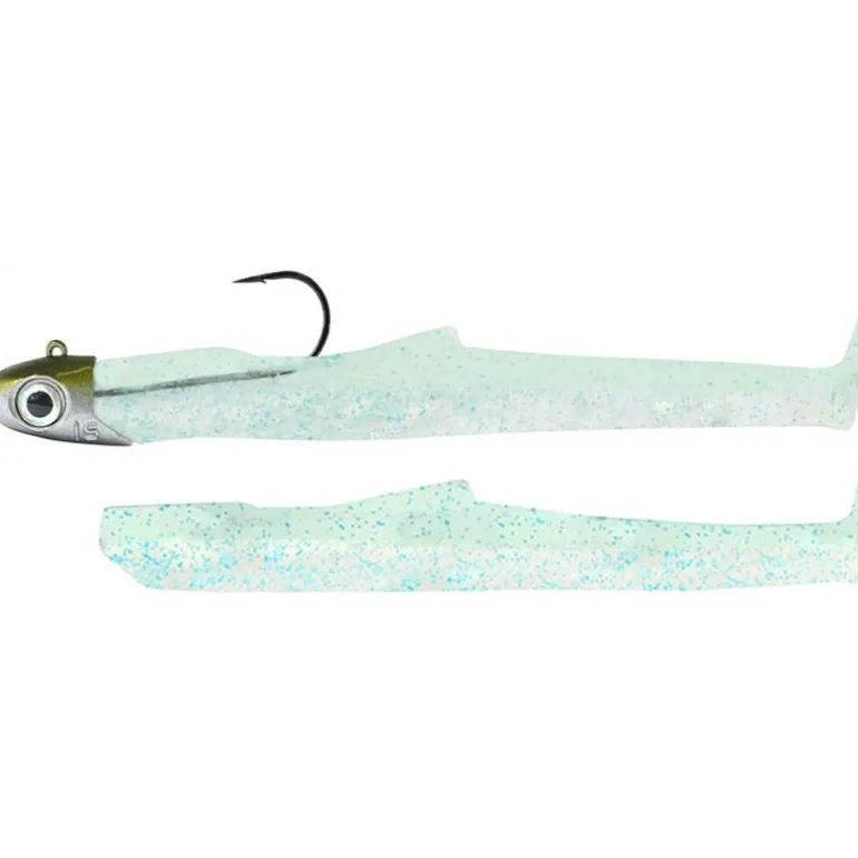 Kit Leurre Souple Arme Fiiish Double Combo Mud Digger 65 + Tete Plombee Heavy