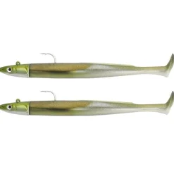 Kit Leurre Souple Arme Fiiish Double Combo Crazy Paddle Tail 120 + Tête Plombée Off Shore