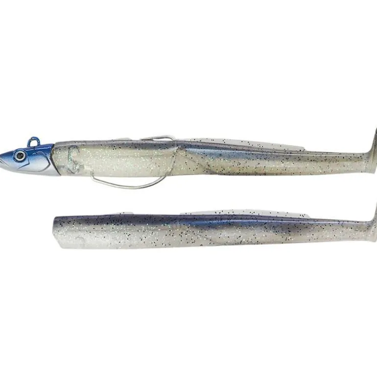 Kit Leurre Souple Arme Fiiish Combo Black Eel 150 + Tete Plombee Shore