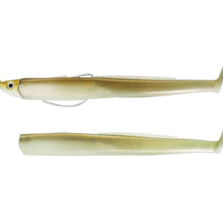 Kit Leurre Souple Arme Fiiish Combo Black Eel 110 + Tete Plombee Shallow