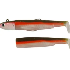 Kit Leurre Souple Arme Fiiish Combo Black Minnow 140 + Tete Plombee Deep