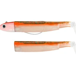 Kit Leurre Souple Arme Fiiish Combo Black Minnow 200 + Tete Plombee Off Shore