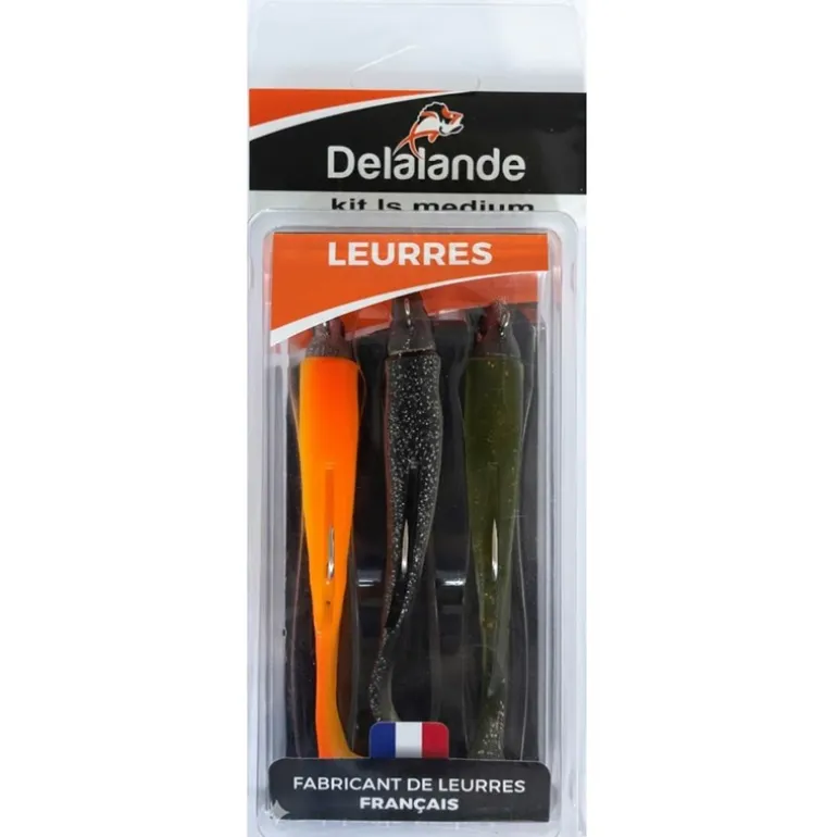 Kit Leurre Souple Delalande Texan Swat Shad Médium