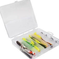 Kit Leurres Souples Berkley Pulse Shad Mixbox With Jigheads