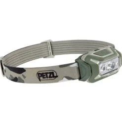 Lampe Frontale Petzl Aria 2 Rgb Livrée Avec Piles - Camo (Version 2026)