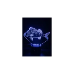 Lampe Kisskiss Metal 3D Led Illusion - Perche